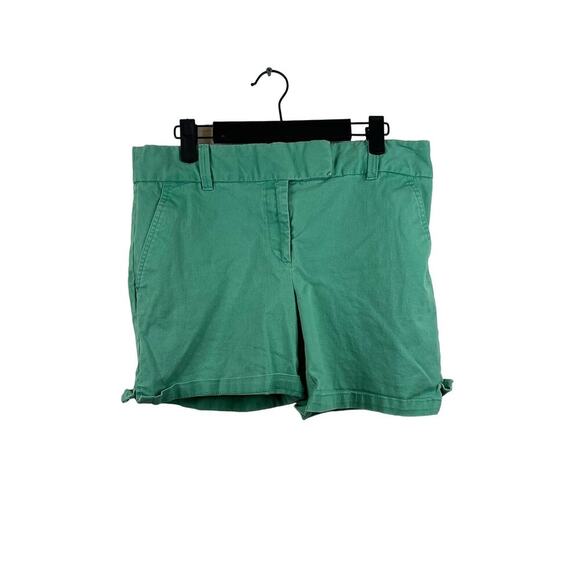Ann Taylor Loft Rivera Green Shorts Size 6 - Picture 1 of 5